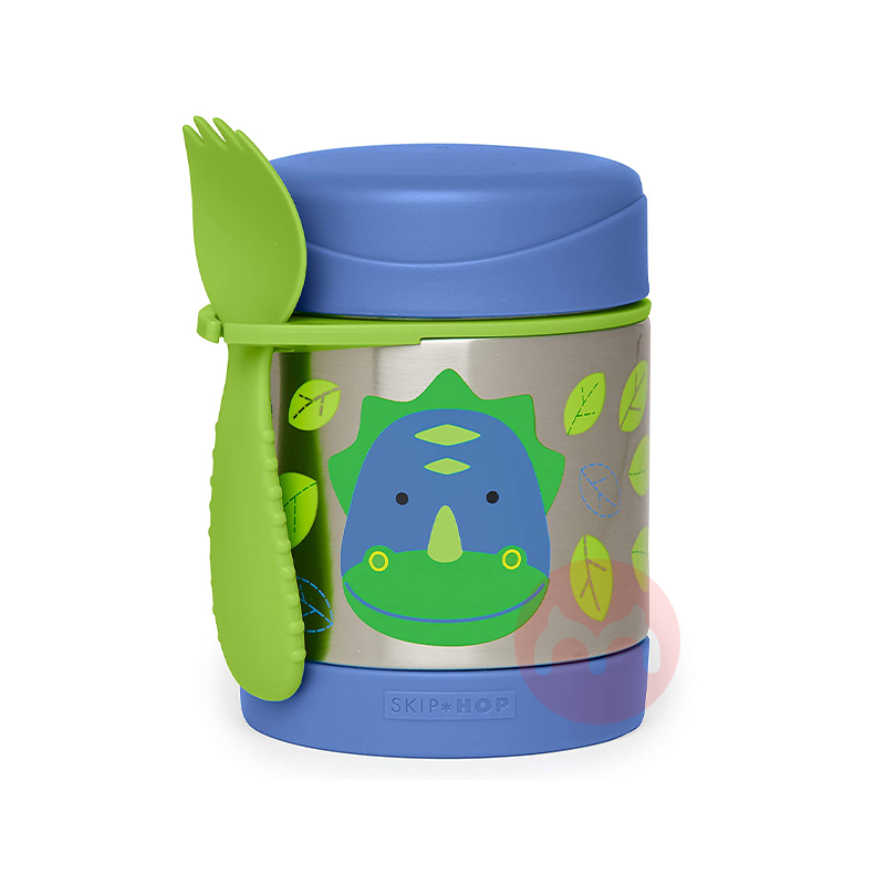 SKIP HOP American SKIP HOP anak-anak isolasi pot/rebusan pot dinosaurus versi asli luar negeri