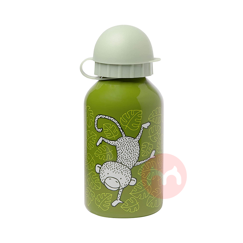 Sigikid German Sigikid Children's Stainless Steel Botol Minum 350ML Monyet Luar Negeri Asli Lokal