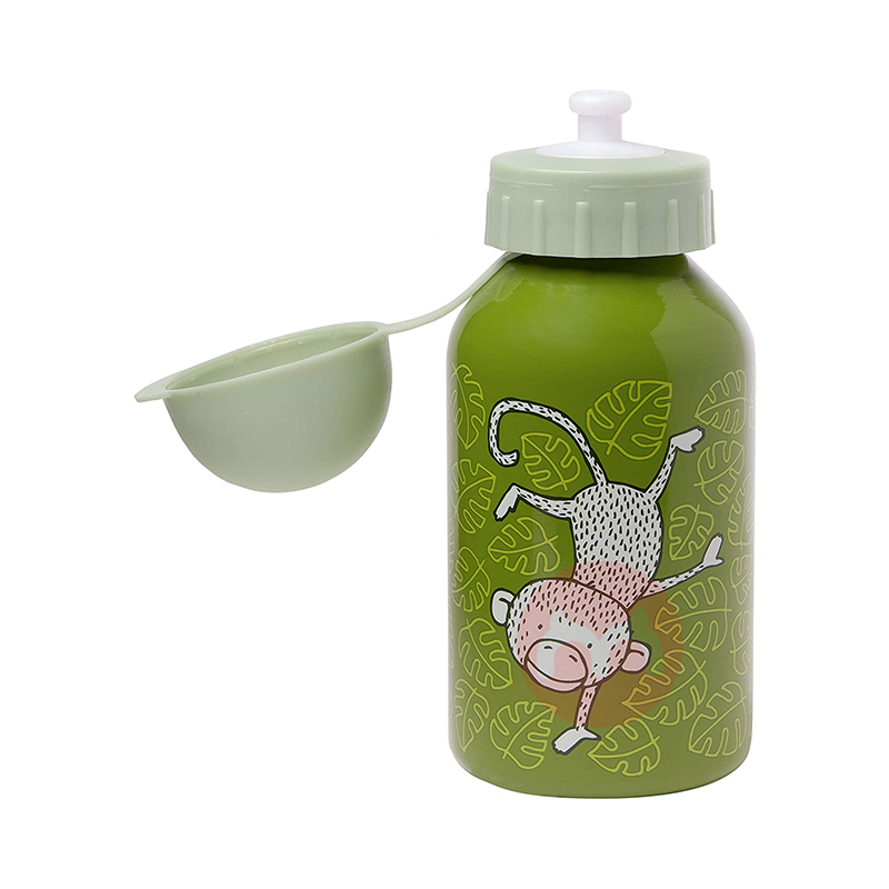 Sigikid German Sigikid Children's Stainless Steel Botol Minum 350ML Monyet Luar Negeri Asli Lokal
