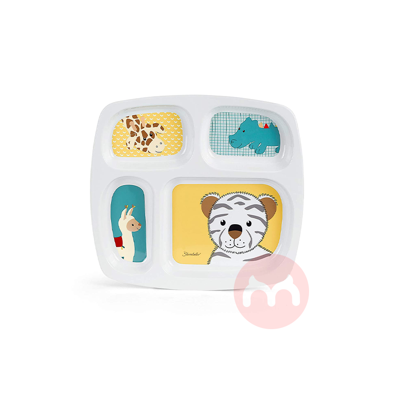 Sterntaler German Children's Cutlery Set Kebun Binatang Asli Edisi Lokal Luar Negeri