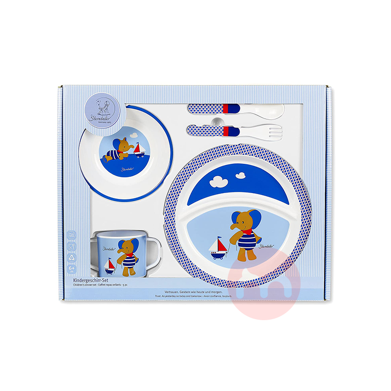 Sterntaler German Peralatan Makan Anak Set Elephant Original Luar Negeri