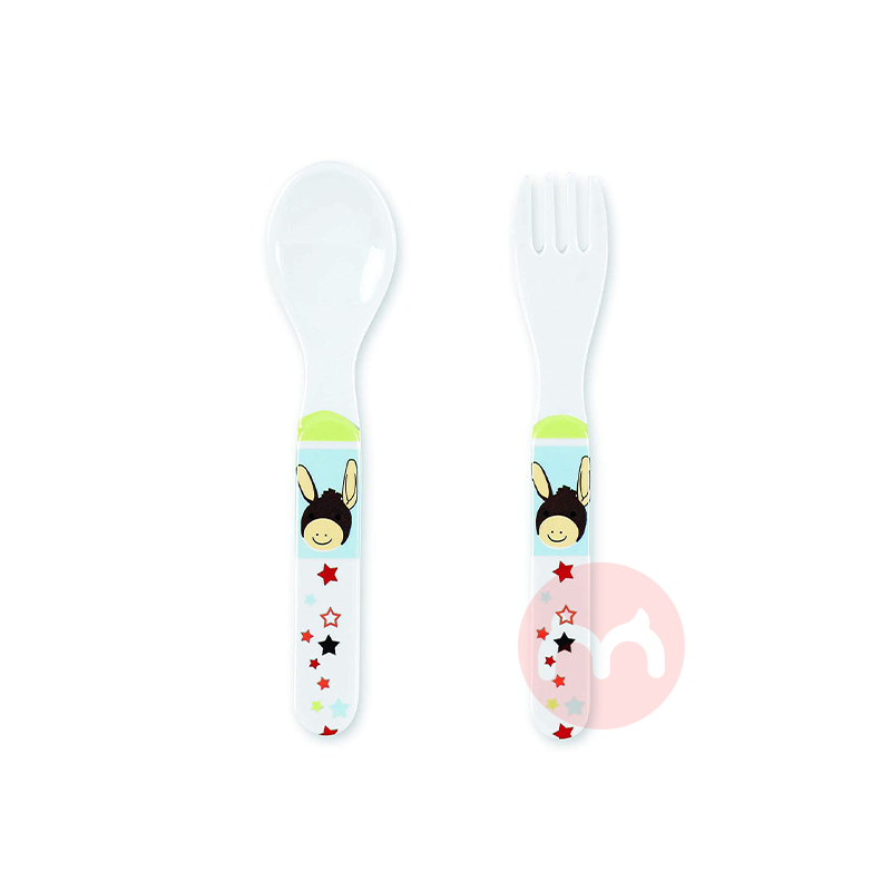 Sterntaler Jerman Peralatan makan anak-anak set hijau asli lokal luar negeri