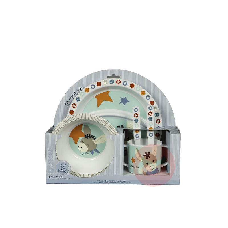 Sterntaler German Children's Cutlery Set Biru Asli Edisi Lokal Luar Negeri