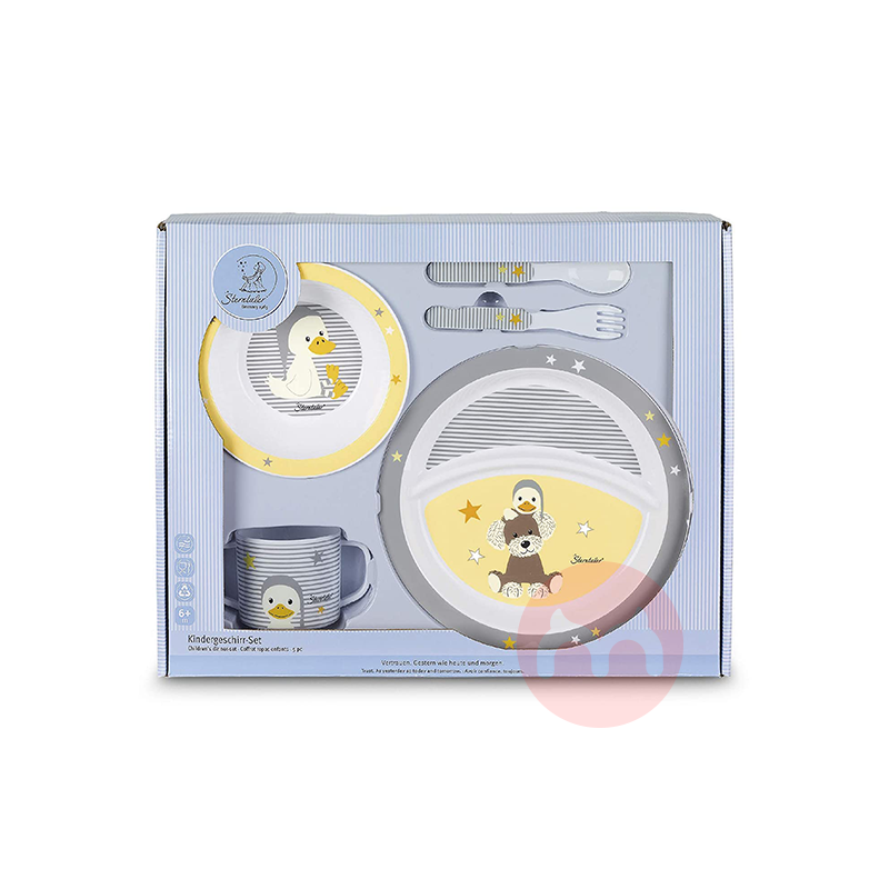 Sterntaler Germany Children's Cutlery Set Kuning Asli Edisi Lokal Luar Negeri
