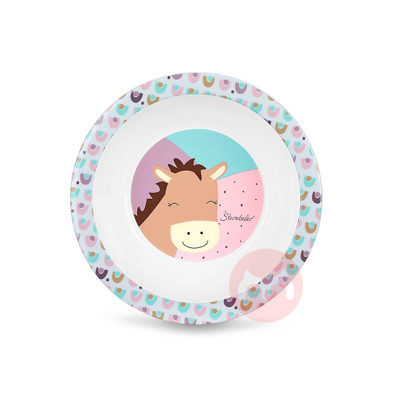 Sterntaler Germany Peralatan makan anak set kuda lokal asli luar negeri