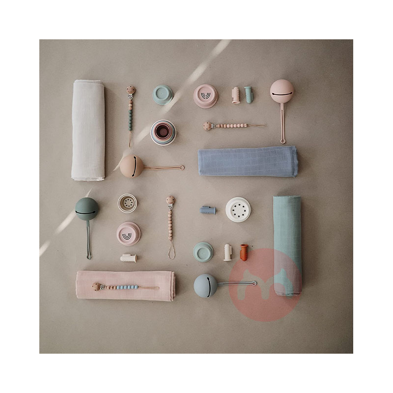 Mushie Denmark Mushie Food Grade Silicone Nipple Storage Box Luar Negeri Asli Lokal