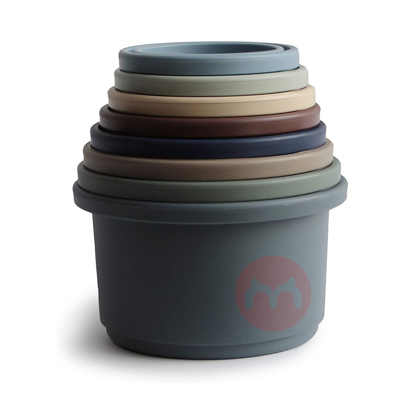 Mushie Denmark Mushie Stacked Cup Pyramid Asli Luar Negeri