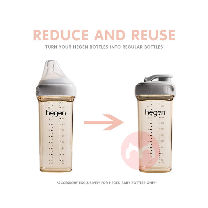 Hegen Singapore Hegen penyimpanan botol bayi tutup cangkir air tutup luar negeri asli lokal