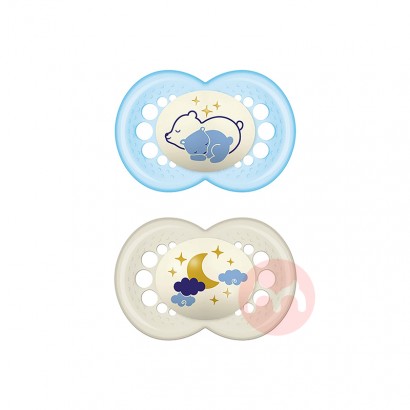 MAM Austrian Pacifier Luminous Bear/Moon Original Overseas Local Editi...