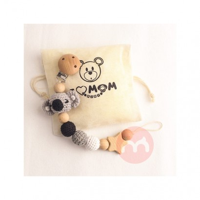 RUBY rantai dot kayu koala asli luar negeri lokal