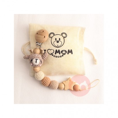 RUBY Rantai Dot Kayu Moose Asli Luar Negeri Edisi Lokal