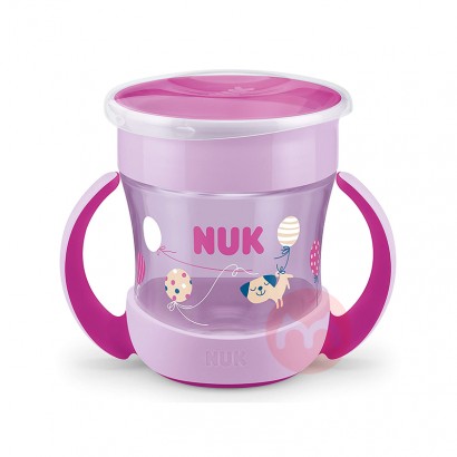 NUK Jerman NUK Silicone Leakproof Learning Cup Ungu 160ML Asli Luar Ne...