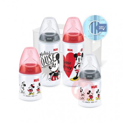 NUK Germany NUK Botol Bayi Anti-kolik Set 4 Buah Minnie Edisi Asli Lok...