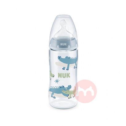 NUK Germany NUK Wide Mouth Botol Bayi Anti-kolik 300ml Biru 6-18 Bulan...