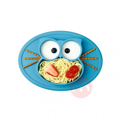 Future Founder Jerman Future Founder Silikon Non-slip Piring Makan Bur...