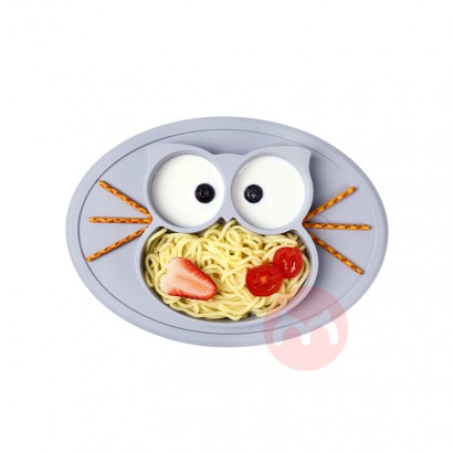 Future Founder Jerman Future Founder Silikon Piring Makan Non-slip Gra...