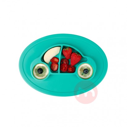 Future Founder Jerman Future Founder Silikon Non-slip Piring Makan Gre...