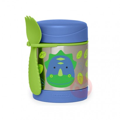 SKIP HOP American SKIP HOP anak-anak isolasi pot/rebusan pot dinosauru...
