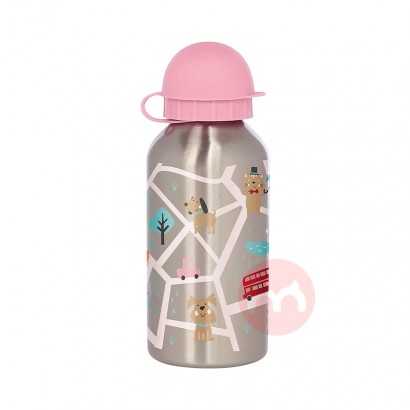 Sigikid German Sigikid Children's Stainless Steel Botol Minum 350ML Pu...