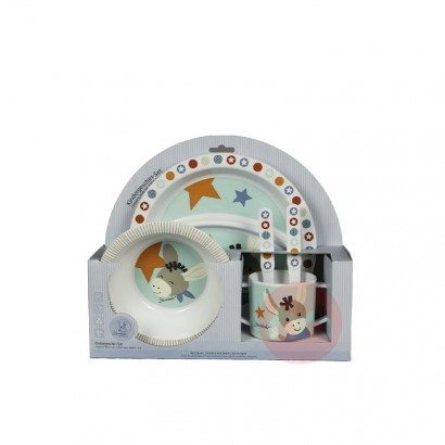 Sterntaler German Children's Cutlery Set Biru Asli Edisi Lokal Luar Ne...