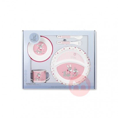 Sterntaler Jerman peralatan set makan anak-anak gadis lokal asli luar ...