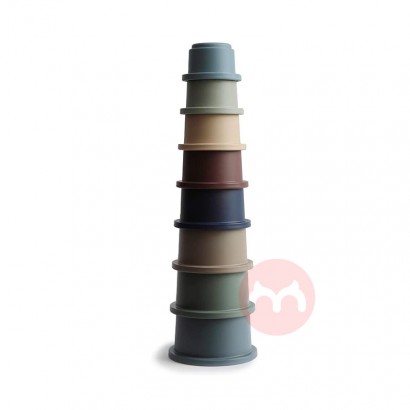 Mushie Denmark Mushie Stacked Cup Pyramid Asli Luar Negeri