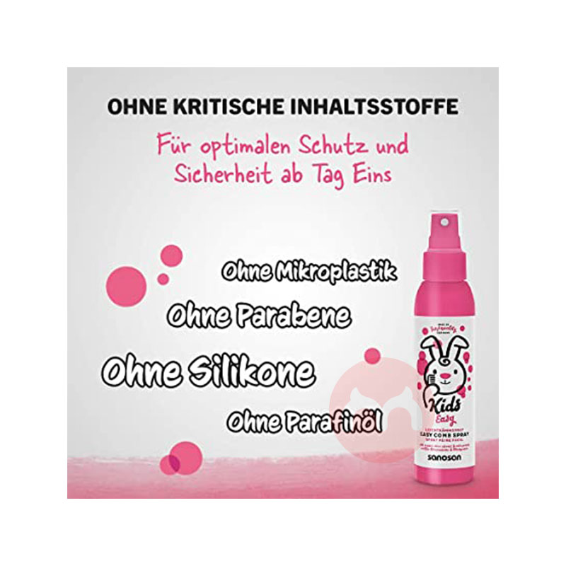 Sanosan German Children's Nourishing Hair Spray Asli Luar Negeri