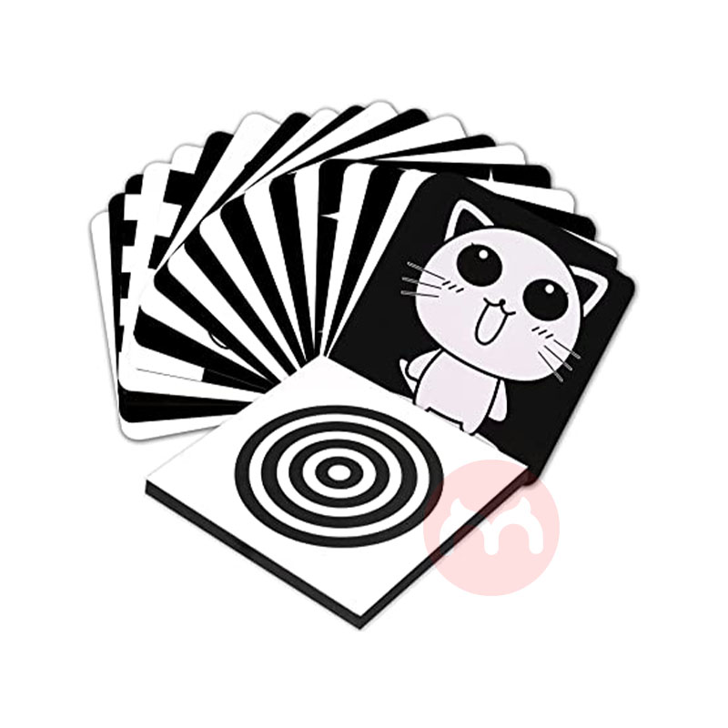 Funvce German Funvce kartu stimulasi visual bayi hitam dan putih di luar negeri asli lokal