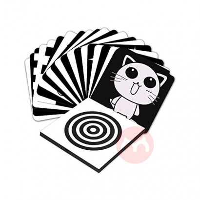 Funvce German Funvce kartu stimulasi visual bayi hitam dan putih di lu...