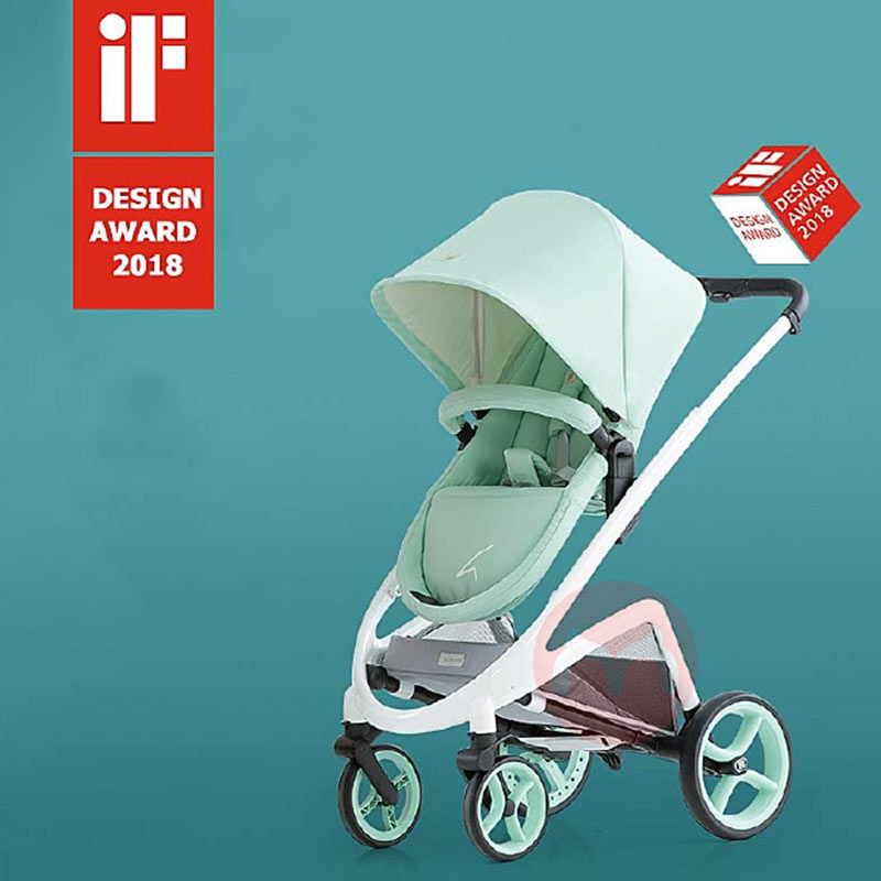 F60 kualitas tinggi tiga dalam satu stroller yang dapat dilipat