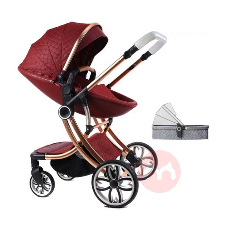PASSING LOVE One hand folding luxury multi-functional stroller