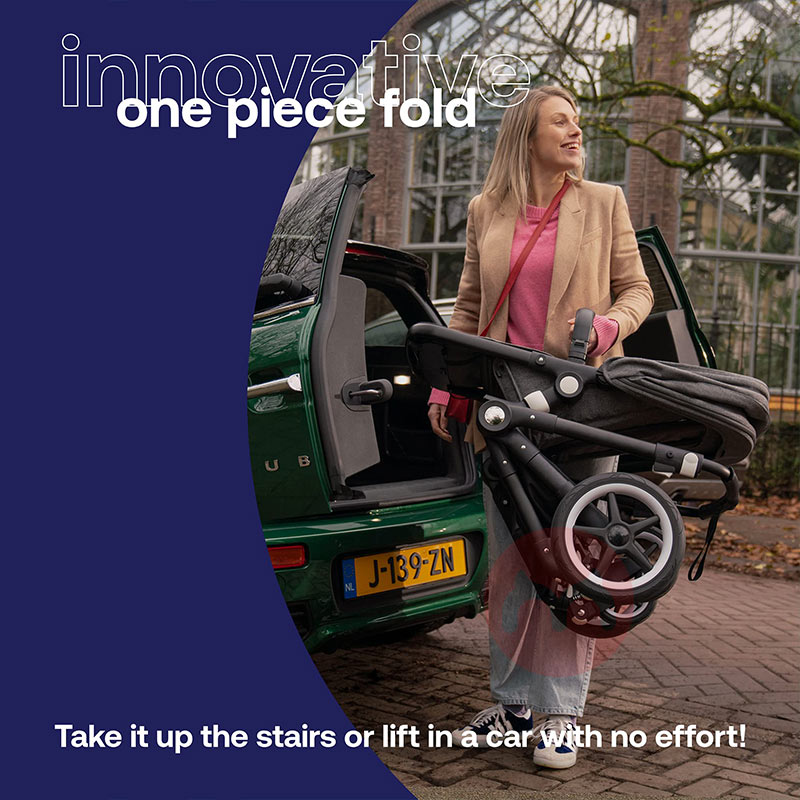 Bugaboo Dua dalam satu mobil yang nyaman dan otomatis melipat baby stroller