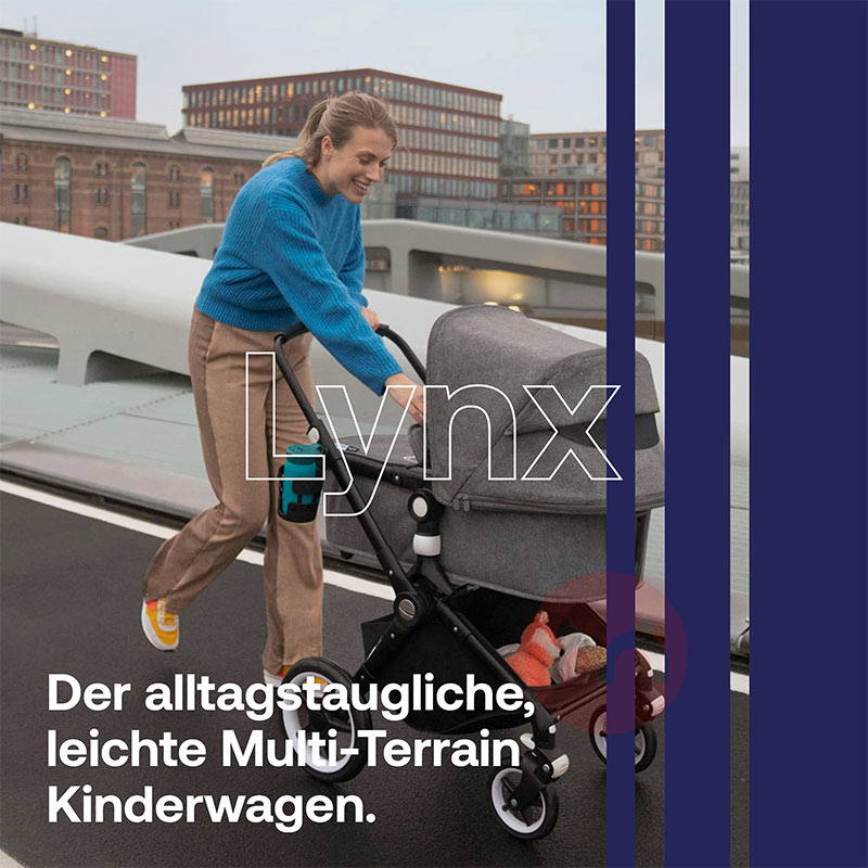 Bugaboo Dua dalam satu dua arah jalan yang bisa dilipat