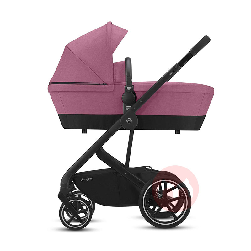 Cybex Dua kali lipat Magnolia pink baby stroller
