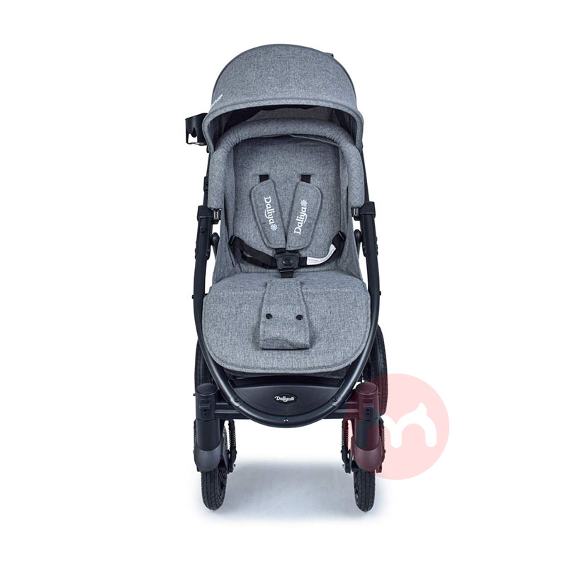 Pandangan tinggi roda besar baby stroller