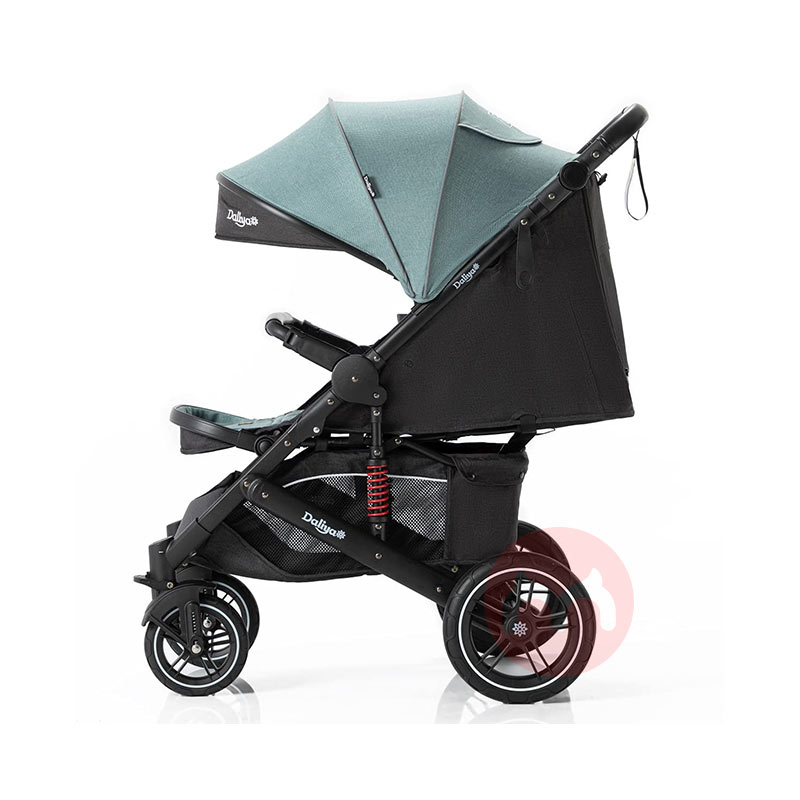 Daliya Perjalanan bayi hijau yang bisa dilipat dua cara