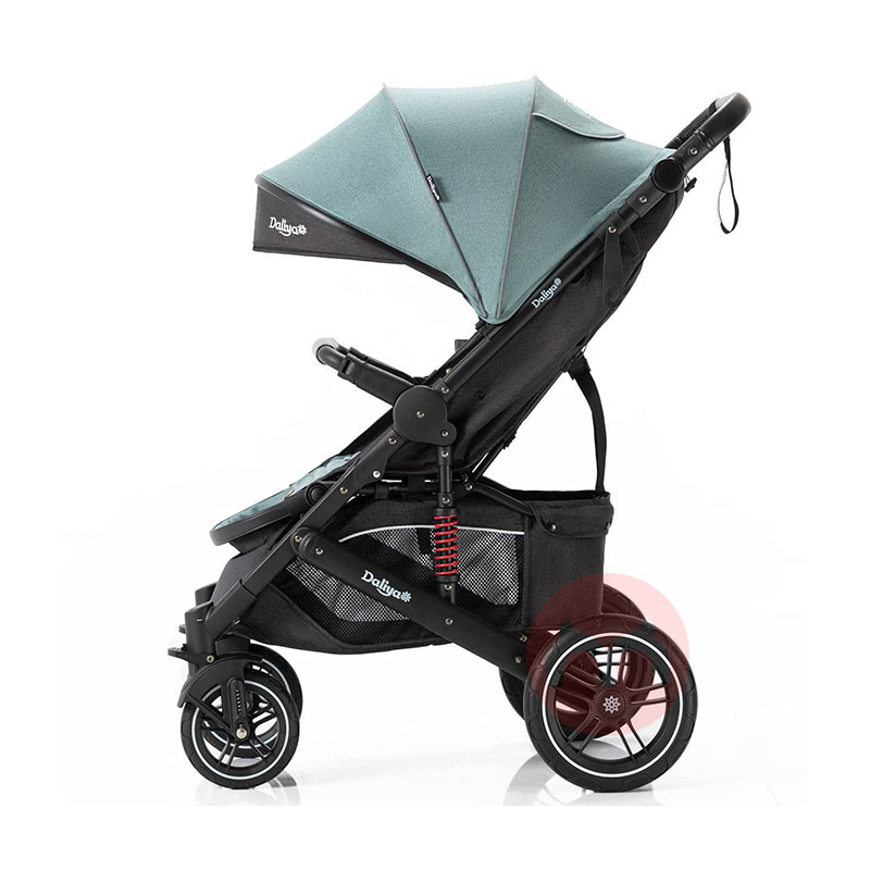 Daliya Perjalanan bayi hijau yang bisa dilipat dua cara