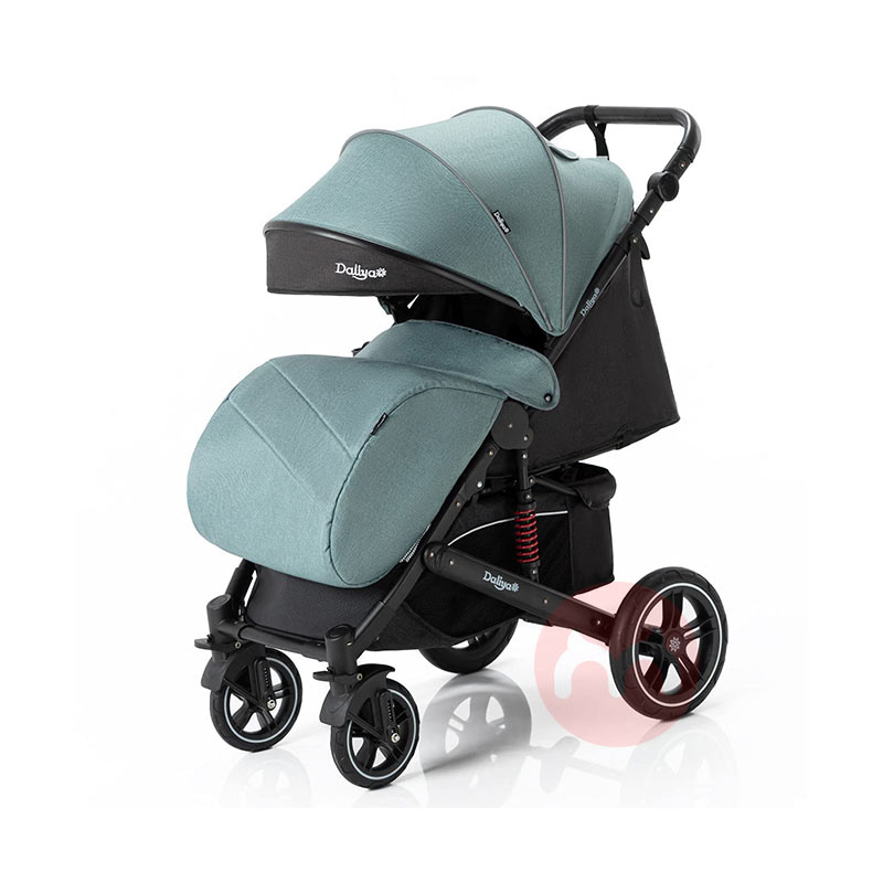 Daliya Perjalanan bayi hijau yang bisa dilipat dua cara