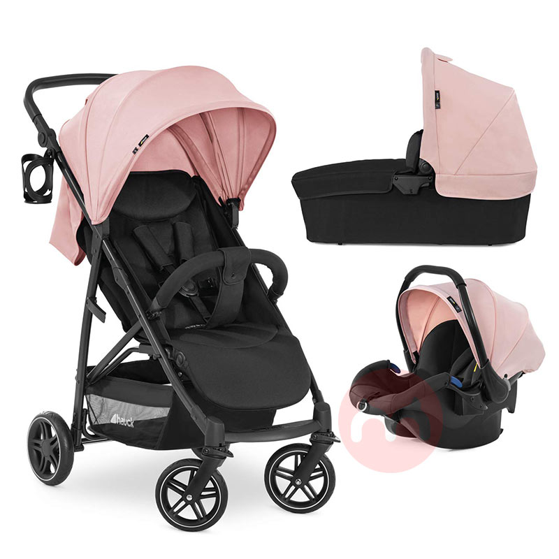 Hauck Pakaian merah muda bayi yang bisa dilipat