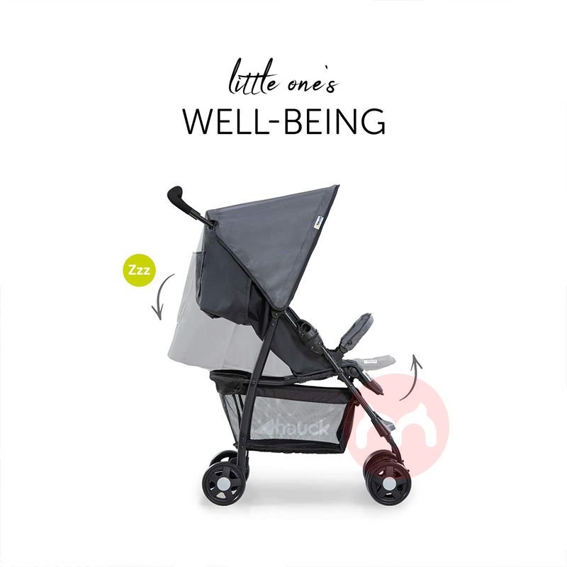 Pengendali bayi abu-abu yang melipat ringan