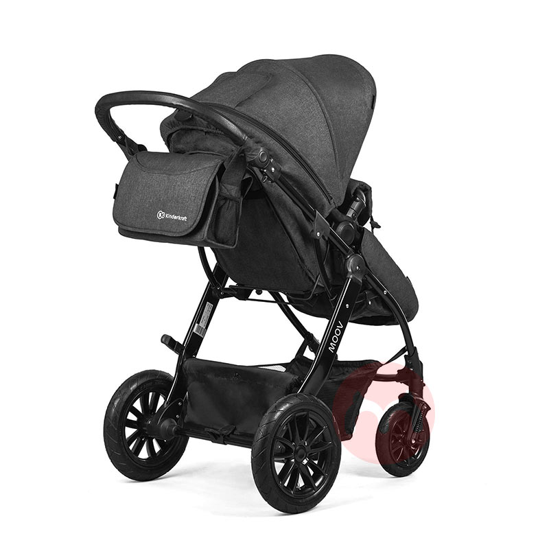 Kinderkraft Tiga dalam satu baby stroller set dengan ban besar
