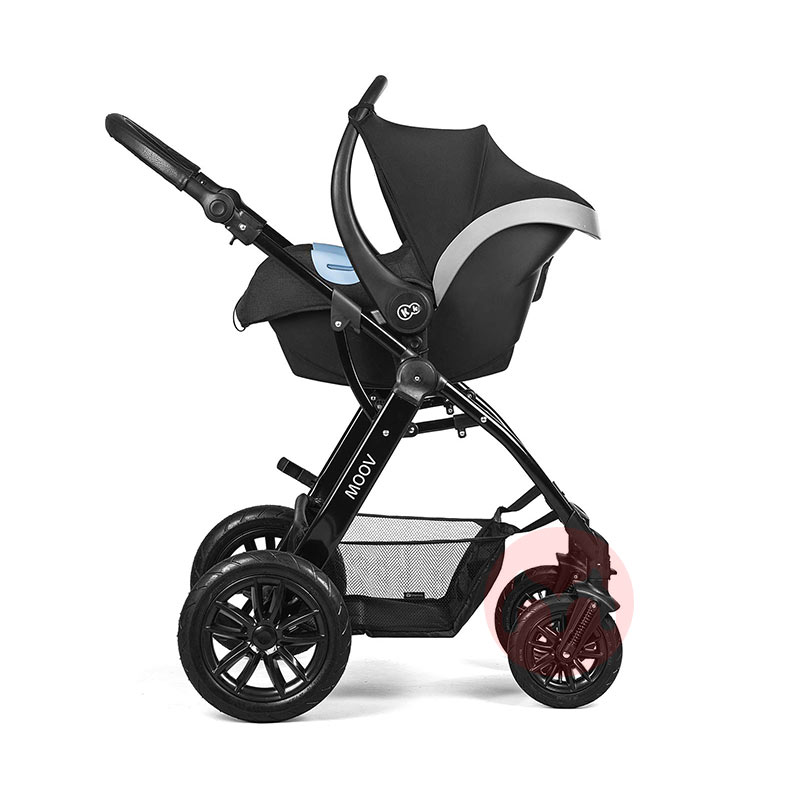 Kinderkraft Tiga dalam satu baby stroller set dengan ban besar