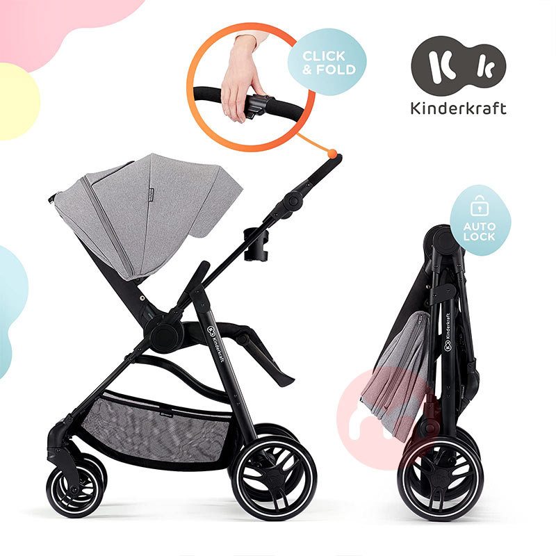 Kinderkraft Penyerapan kejutan dan pengantar bayi layar matahari