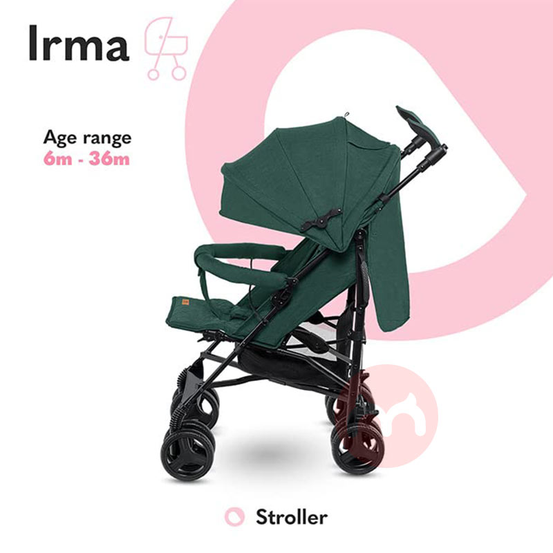 Lionelo Pengendali bayi hijau melipat ringan