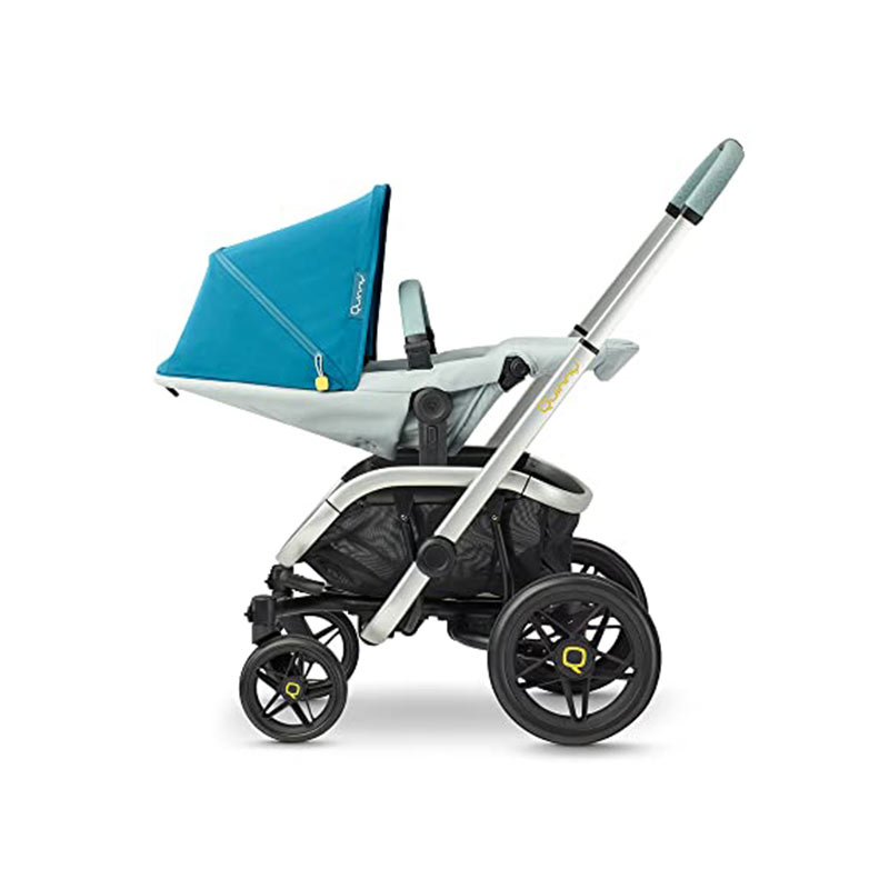 Quinny Perjalanan bayi abu-abu di bidireksi yang bisa dilipat