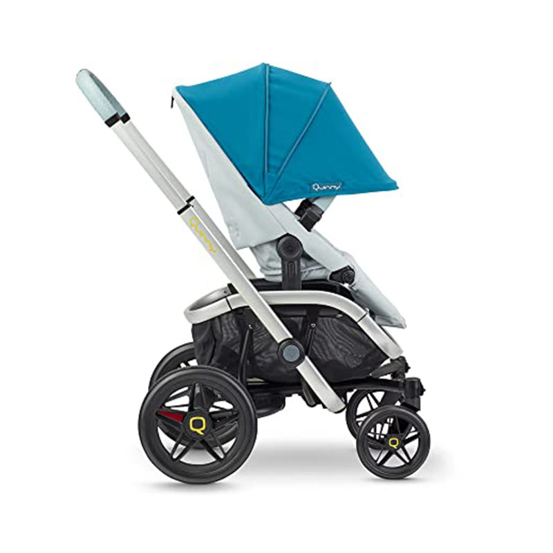 Quinny Perjalanan bayi abu-abu di bidireksi yang bisa dilipat