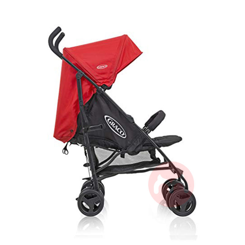 GRACO Sedikit kecil perjalanan merah baby stroller