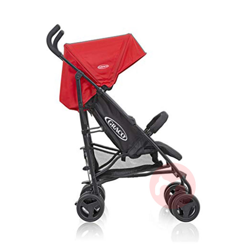 GRACO Sedikit kecil perjalanan merah baby stroller