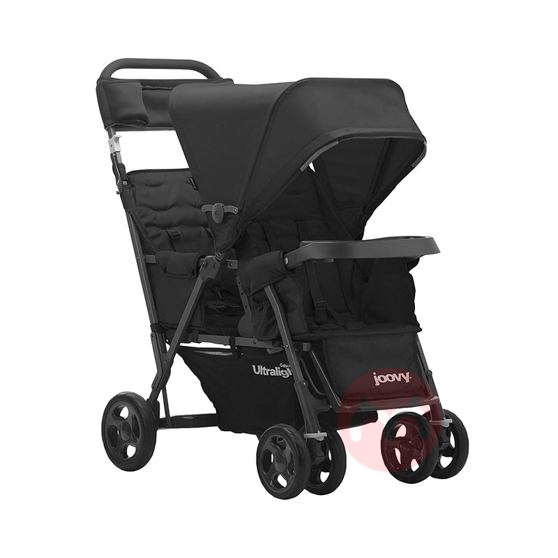 Joovy Perjalanan kembar ultra ringan dengan kursi belakang