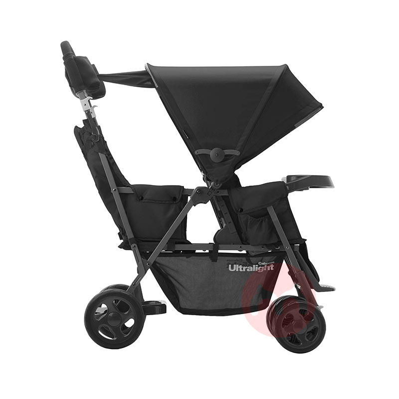 Joovy Perjalanan kembar ultra ringan dengan kursi belakang